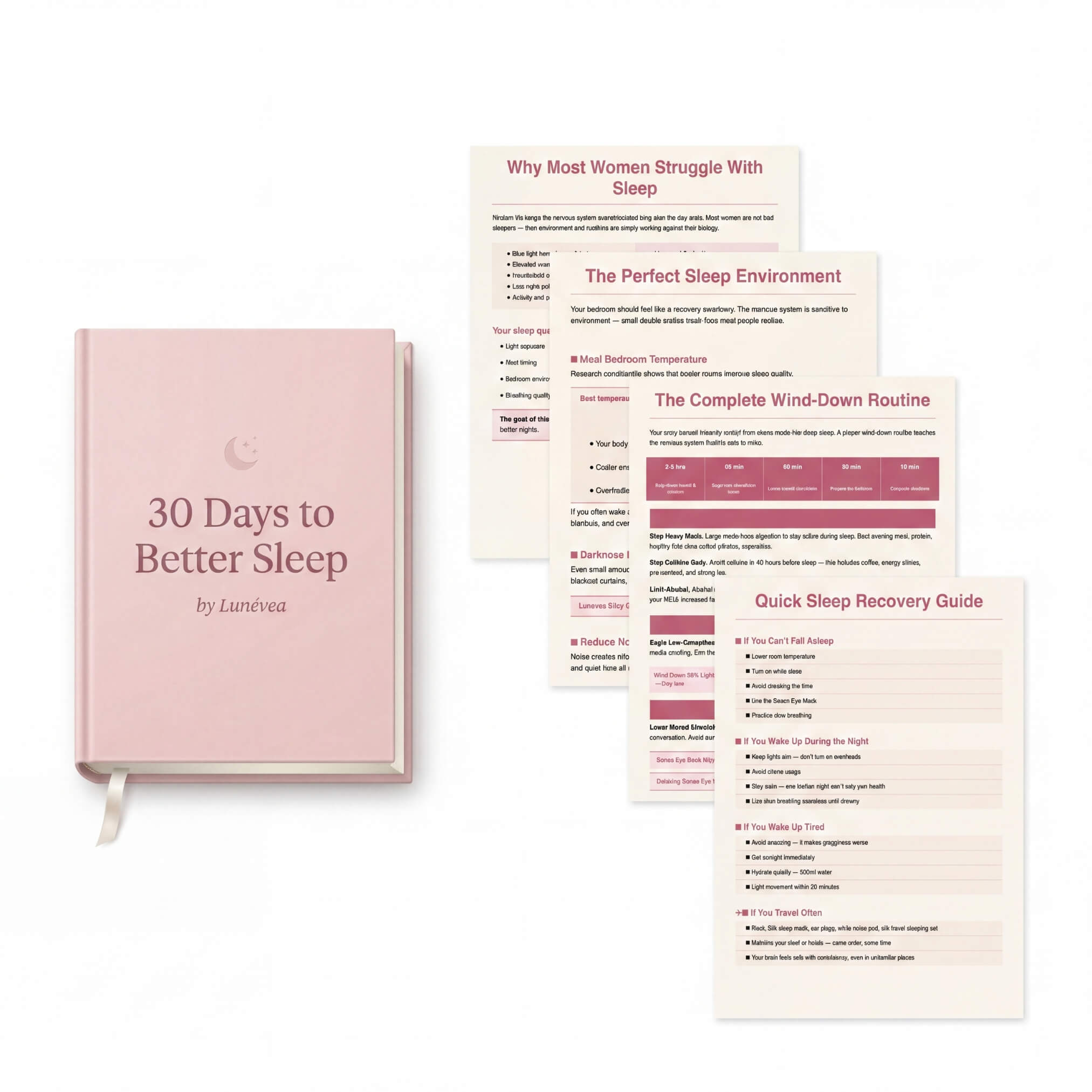 Better Sleep 30-day Challenge e-Book